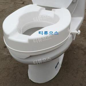 높은 변기 커버 시트 높이조절 임산부 노약자 보조 티류으스
