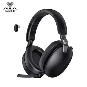 AULA  독거미 A500 무선 게이밍 헤드폰 블루투스 이어폰 헤드셋