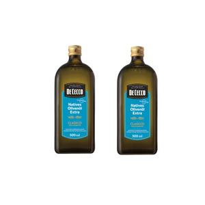 데체코 엑스트라버진 올리브 오일 500ML 2개 1L