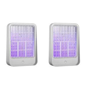 1+1 모스킬 2in1 LED 스마트 무선 탁상 모기 퇴치기 충전식 화이트