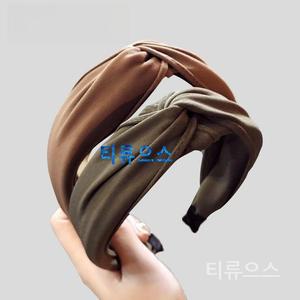 얼굴이 잘 보이는 머리띠 넓은 측면 세안 화장 지울때 팩할때 헤어밴드 티류으스