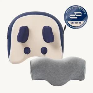 [SET] 슬룸 넥숄더 프로 + 목베개 (대형 마사지볼+360도 입체 마사지+2단계 온열)