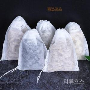 일회용 티백 끈 치유 씰 필터 종이 차용 허브 티백용 로트당 티류으스
