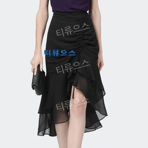 티류으스 라인댄스복 스커트 라틴 스포츠댄스 밸리 사교 연습복 여성
