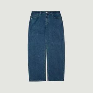 [행텐]남성 밴딩 와이드 스판 데님팬츠-SE4021042005510