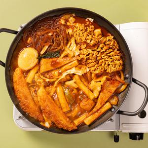 쿡솜씨 추억의 즉석떡볶이  2인분 밀키트(야끼만두,라면사리 포함)