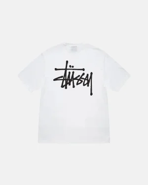 스투시 베이직 반팔 티셔츠 화이트 1904870 1905000