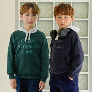 오버핏캥거루포켓후드티셔츠(2color)