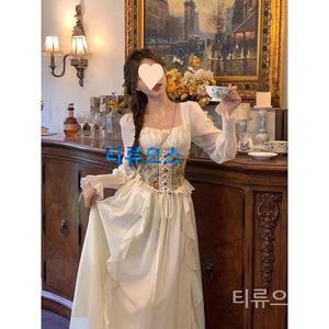 개화기의상 프랑스 경성의복 졸사컨셉 공연복 공주풍 빈티지 뮤지컬 유럽 코스튬 티류