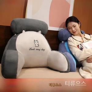 스 테릴렌 다기능 허리 등쿠션 의자 허리받침대 쿠션 소파 쿠션 침대흡습 통기 티류으