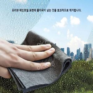 1+1+1 다용도 하이테크 마법 유리행주 극세사행주 흡수성걸레 물자국제거 30x40cm
