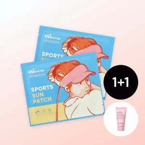 [2pack]유브이 마스터 스포츠 선패치+모찌 팩투폼 20ml