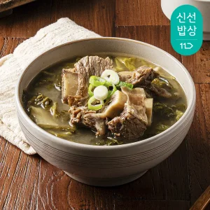 [하누소] 우거지 갈비탕 700g x 5팩+ 갈비탕육수1팩