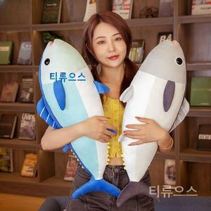 참치 인형 일식집 매장 레스토랑 물고기 모형 봉제 스시 티류으스