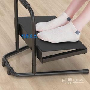 코지풋 높이조절 발받침대 사무실 책상 의자 발받침 다리거치대 발판 풋레스트 티류으