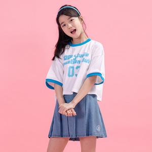 [디디오] G.렌시 크롭 반팔 티 GWUTO07
