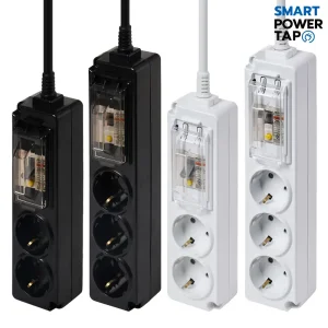 국산 고용량 누전차단 멀티탭 과부하차단 4000w 에어컨 건조기 대용량 멀티 콘센트 2구