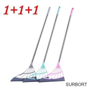 3P 만능 실리콘 빗자루 쓰리잘비 자루 실리콘빗자루 직구추천R227 티류으