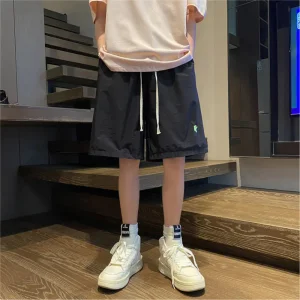 와이드 버뮤다 밴딩 트레이닝 반바지