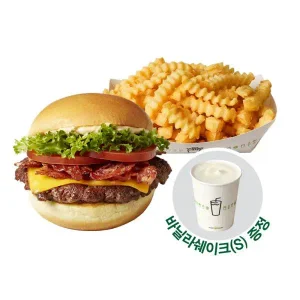 [쉐이크쉑] 베이컨 쉑버거 1인 세트