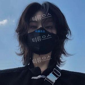 헤어 미용 펌 남자장발가발 통가발 스타일리쉬 긴머리 티류으스
