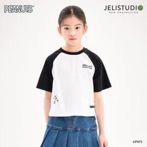 [피너츠]스누피와 우드스탁 쿨반팔티셔츠