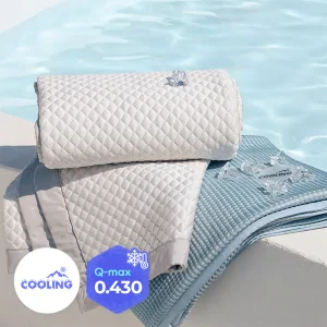 국내생산 아이스쿨 삼중직 Q-max 0.430 냉감패드/바디필로우/베개커버