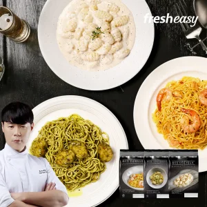 [내일도착/프레시지] 쵸이닷 3종 3팩 SET 트러플크림뇨끼 270g + 새우봉골레파스타 27