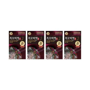리엔 흑모비책골드 염색약 자연갈색, 90g, 4개