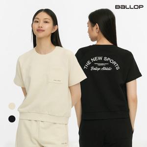 밸롭 여성 모르비 RX 크롭 숏슬리브
