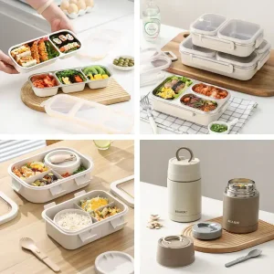 SGAKIC 스텐 런치박스 보온도시락 직장인도시락통 텀블러 나눔 반찬통 2칸/3칸/4칸