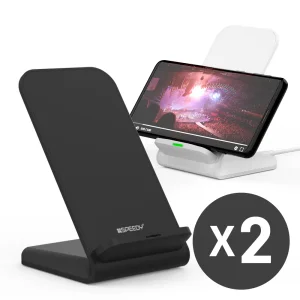 1개+1개 스피디 15W PD 3.0 초고속 핸드폰 무선충전기 거치대