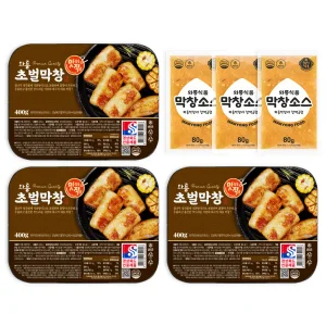 와룡막창  초벌막창 400g 3팩 + 소스 80g 3팩