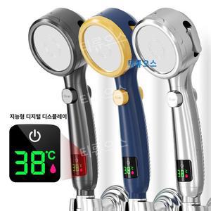 상품특혜 추천 파워샷 퍼펙트 LCD 샤워기 수압상승 욕실청소 온도체크 터치 스크린 티