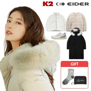 카카오7%+(20%쿠폰)[K2/아이더] 역시즌 수지착용 초특가 구스다운/롱패딩/경량패딩