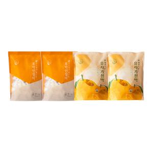 창억 호박인절미 500g*2팩 + 유자기정떡 450g*2팩