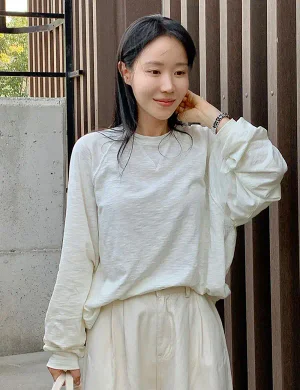 MADE 모달슬럽 썸머 긴팔 티셔츠 (4color)