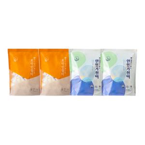 창억 호박인절미 500g*2팩 + 한입기정떡 400g*2팩