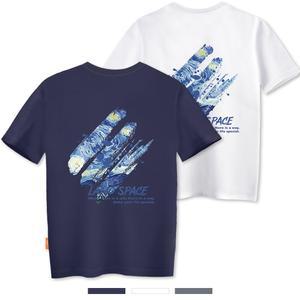 엘라모 라모스페이스 반팔 티셔츠 남녀공용 빅사이즈 S~4XL