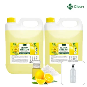 지오클린 레몬테라피 주방세제 4L+4L(총8L) + 펌프공병 / 안전한 EWG 그린등급