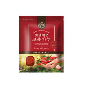 [내일도착] 24년산 국산 햇살채운 고춧가루 1kg 보통매운맛 보통굵기
