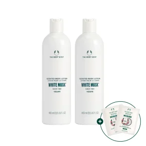 [더블구성] 화이트 머스크 센티드 바디 로션 400ML (19202)