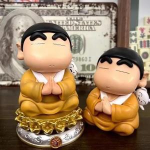 짱구는 못말려 애니메이션 짱구 피규어 Cos 타타가타 부처님 액션 피규어, PVC 신짱