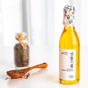 미식상회 100% 생들기름 350ml 대용량 저온압착