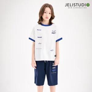 [디즈니]미키 마우스 립포인트블럭코어상하복