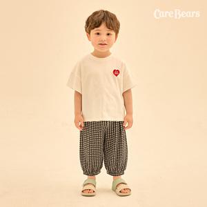 하트케어베어즈 썸머체크조거상하복