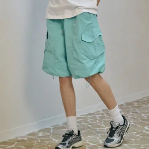 버뮤다 카고 나일론 팬츠 민트