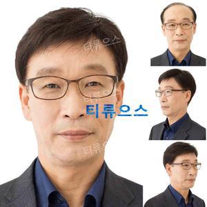 남자가발통가발 중년 남자 가발 리얼 헤어 티류으스
