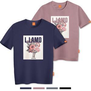 엘라모 NO5 반팔 티셔츠 남녀공용 빅사이즈 S~4XL