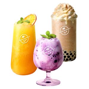 커피빈 인절미 IB (R) + 퍼플베리 요거트 IB (S) + 제주 한라망고 스파클링 (R)